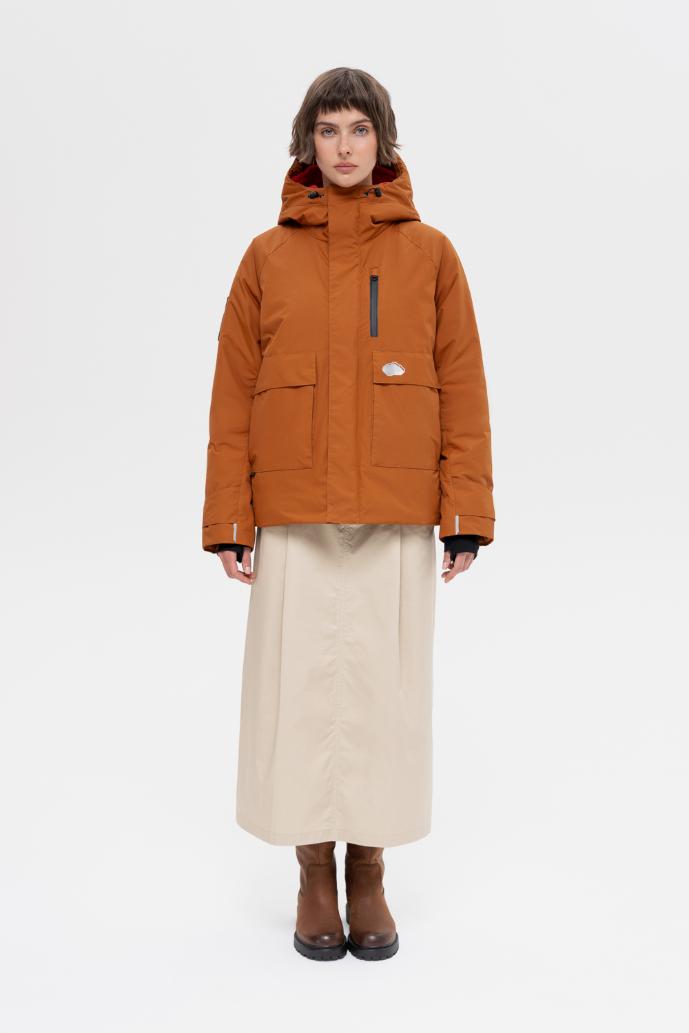 Demi jacket Caramel for women