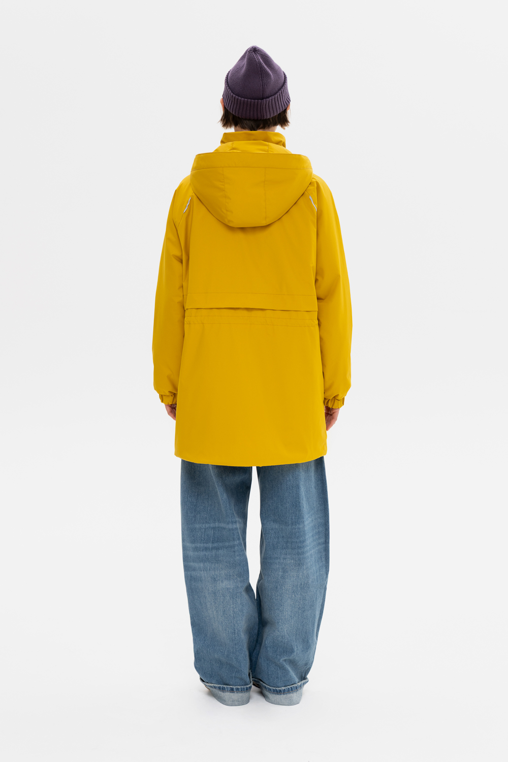 Light demi parka Curry for women